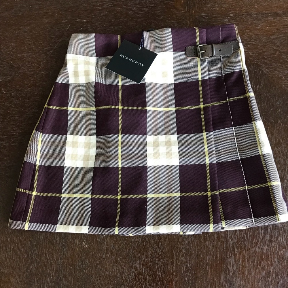 NWT! Burberry Toddler Skirt
